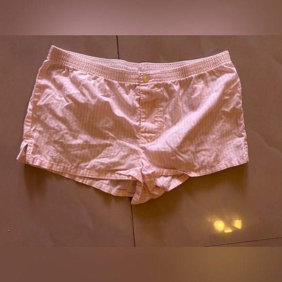 Ralph Lauren women's shorts in light pink with white stripes,  S. These short - Picture 12 of 12